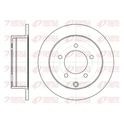 Brzdový kotouč REMSA 61377.00