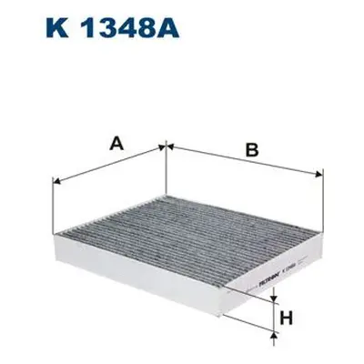 Filtr, vzduch v interiéru FILTRON K 1348A