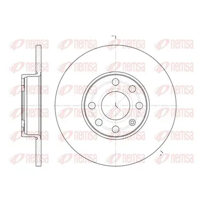 Brzdový kotouč REMSA 6800.00