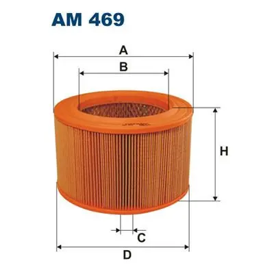 Vzduchový filtr FILTRON AM 469