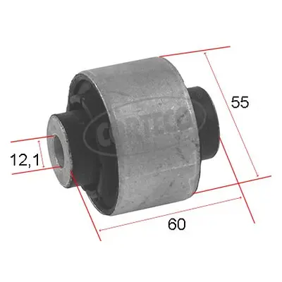 Uložení, řídicí mechanismus CORTECO 80004746