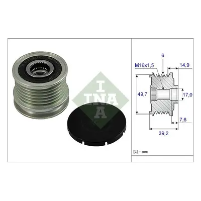 Předstihová spojka Schaeffler INA 535 0015 10