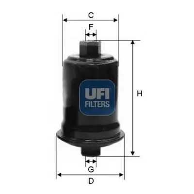 Palivový filtr UFI 31.556.00