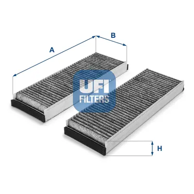 Filtr, vzduch v interiéru UFI 54.153.00