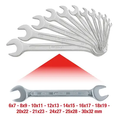 Dvojitý-vidlicový klíč sada KS TOOLS 517.0125