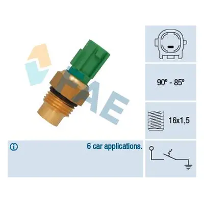 Teplotní spínač, větrák chladiče FAE 36711