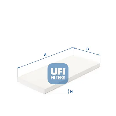 Filtr, vzduch v interiéru UFI 53.024.00