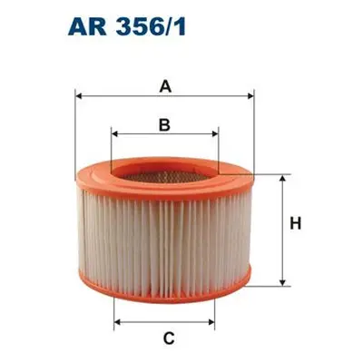 Vzduchový filtr FILTRON AR 356/1