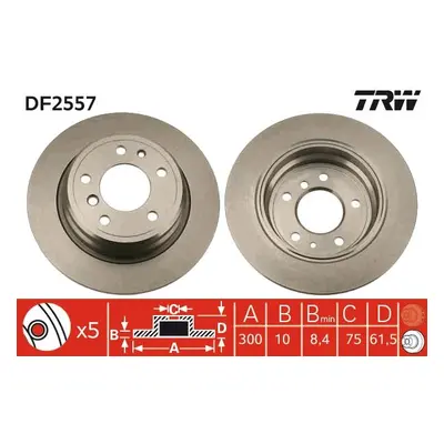 Brzdový kotouč TRW DF2557