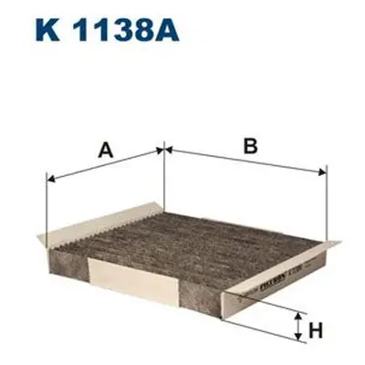 Filtr, vzduch v interiéru FILTRON K 1138A