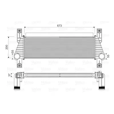 Chladič turba VALEO 818352