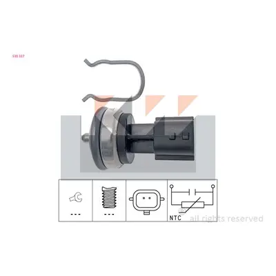 Snímač, teplota chladiva KW 530 337