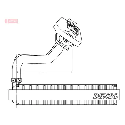 Výparník, klimatizace DENSO DEV09020