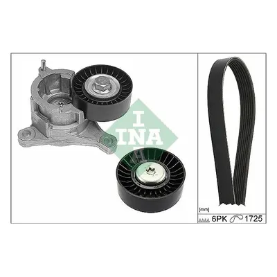 Sada žebrovaných klínových řemenů Schaeffler INA 529 0183 10