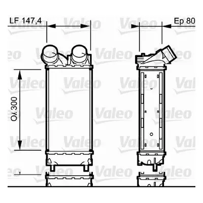 Chladič turba VALEO 818837