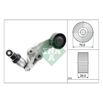 Napínák, žebrovaný klínový řemen Schaeffler INA 534 0016 10