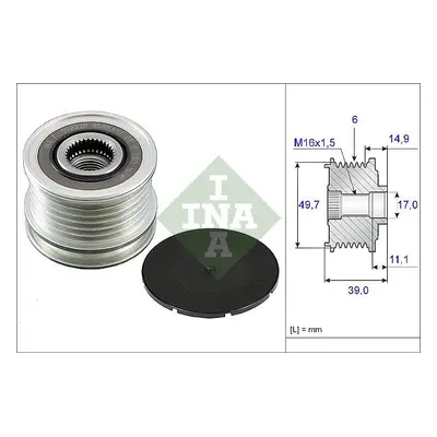 Předstihová spojka Schaeffler INA 535 0050 10