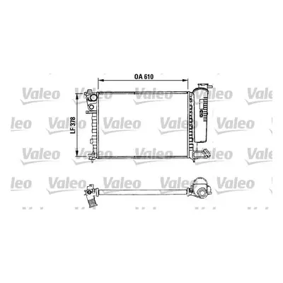 Chladič, chlazení motoru VALEO 730630