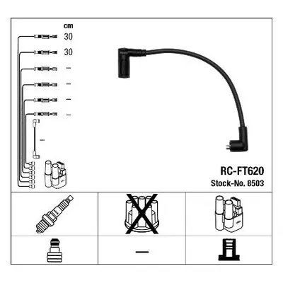 Sada kabelů pro zapalování NGK 8503