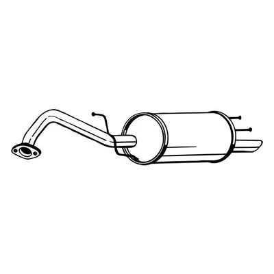Zadní tlumič výfuku BOSAL 141-009