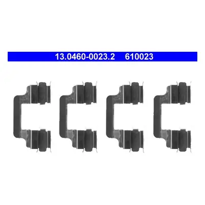 Sada příslušenství, obložení kotoučové brzdy ATE 13.0460-0023.2