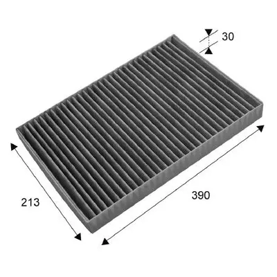 Filtr, vzduch v interiéru VALEO 715648