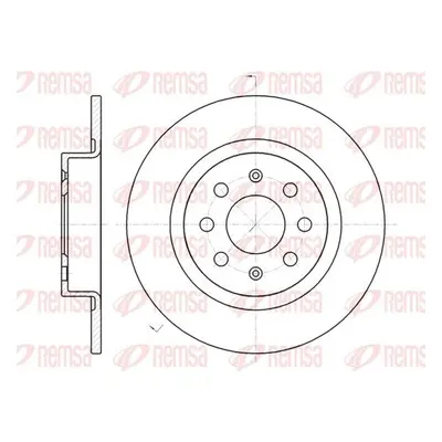 Brzdový kotouč REMSA 6983.00