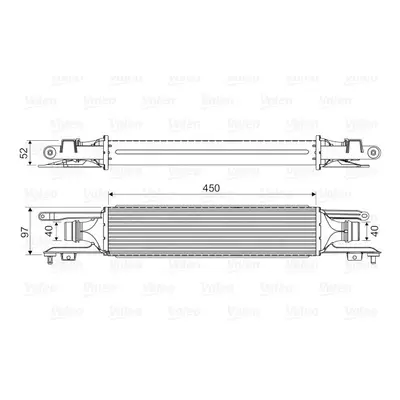 Chladič turba VALEO 818577