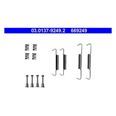 Sada příslušenství, parkovací brzdové čelisti ATE 03.0137-9249.2
