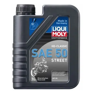 Motorový olej Liqui Moly Motorbike HD-Classic SAE 50 Street, 1L