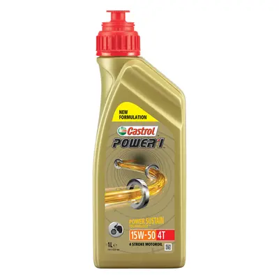 Motorový olej Castrol Power 1 4T 15W-50, 1L