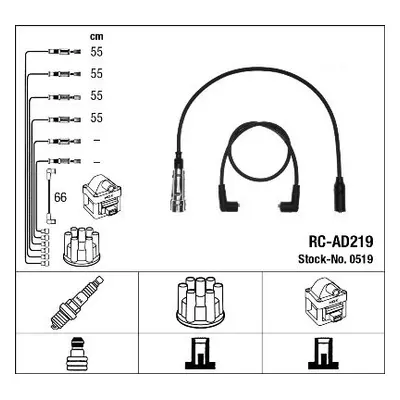 Sada kabelů pro zapalování NGK 0519
