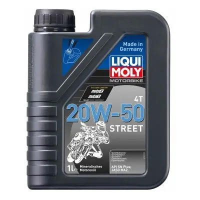 Motorový olej Liqui Moly Motorbike 4T Street 20W-50, 1L