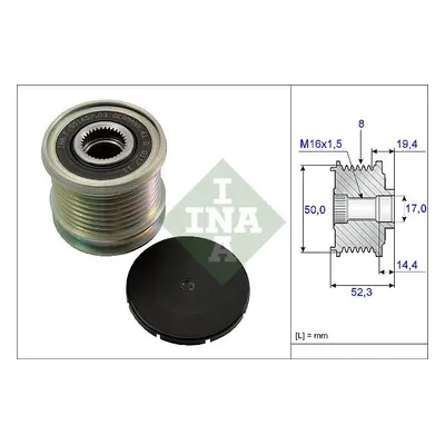 Předstihová spojka Schaeffler INA 535 0111 10