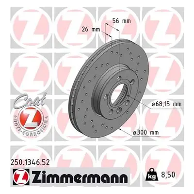 Brzdový kotouč ZIMMERMANN 250.1346.52