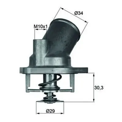 Termostat, chladivo MAHLE TI 2 92