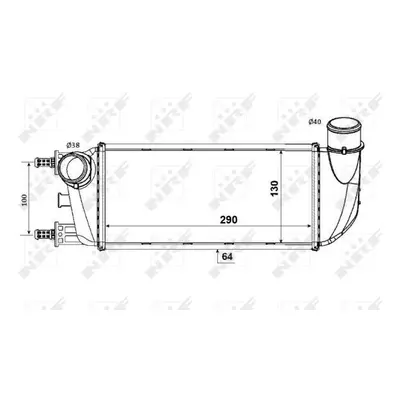 Chladič turba NRF 30773