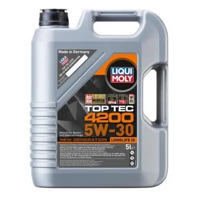 Motorový olej Liqui Moly Top Tec 4200 5W-30, 5L