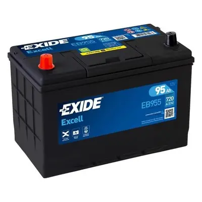 Autobaterie Exide Excell 12V, 95Ah, 720A, EB955