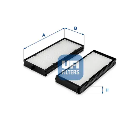 Filtr, vzduch v interiéru UFI 53.333.00