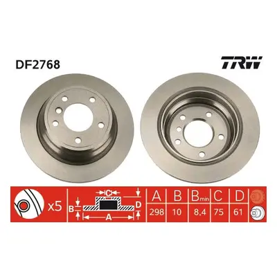 Brzdový kotouč TRW DF2768