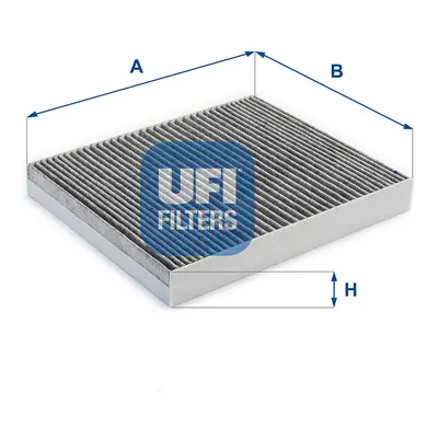 Filtr, vzduch v interiéru UFI 54.238.00