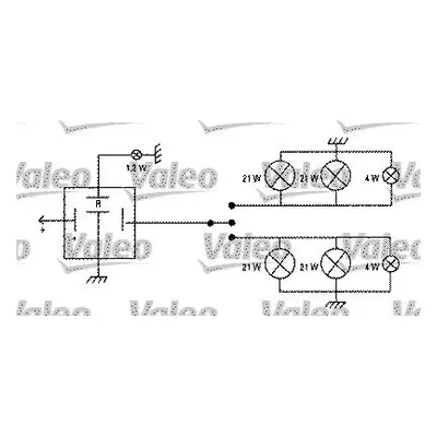 Přerušovač blinkru VALEO 641426