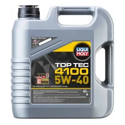 Motorový olej Liqui Moly Top Tec 4100 5W-40, 4L