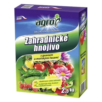 AGRO Zahradnické hnojivo 2,5 kg