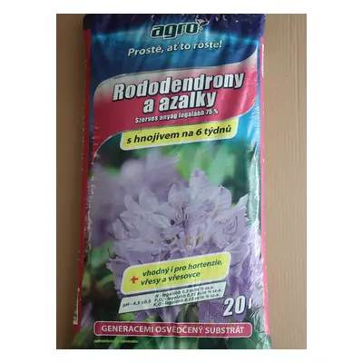 AGRO Substrát pro rododendrony 20L