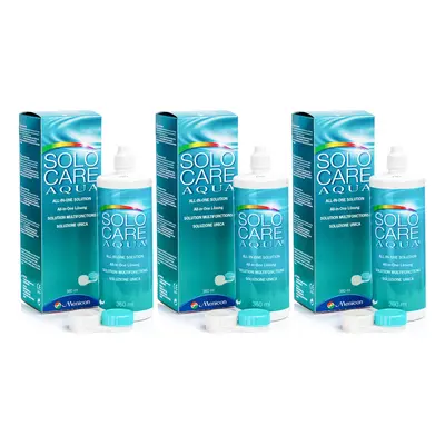 SOLOCARE AQUA 3 x 360 ml s pouzdry