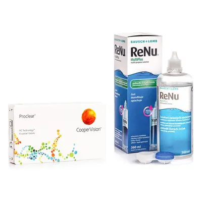 CooperVision Proclear Compatibles Sphere (6 čoček) + ReNu MultiPlus 360 ml s pouzdrem