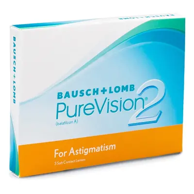 Bausch & Lomb PureVision 2 for Astigmatism (3 čočky)