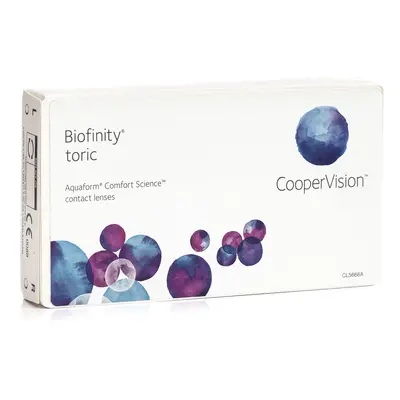 CooperVision Biofinity Toric (6 čoček)